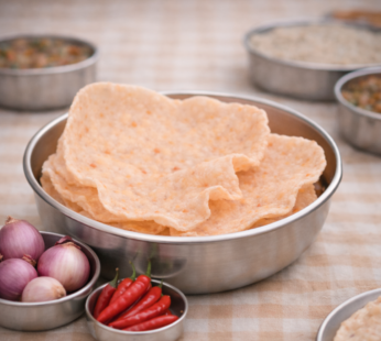 Erulli Happala / Rice Papad Onion