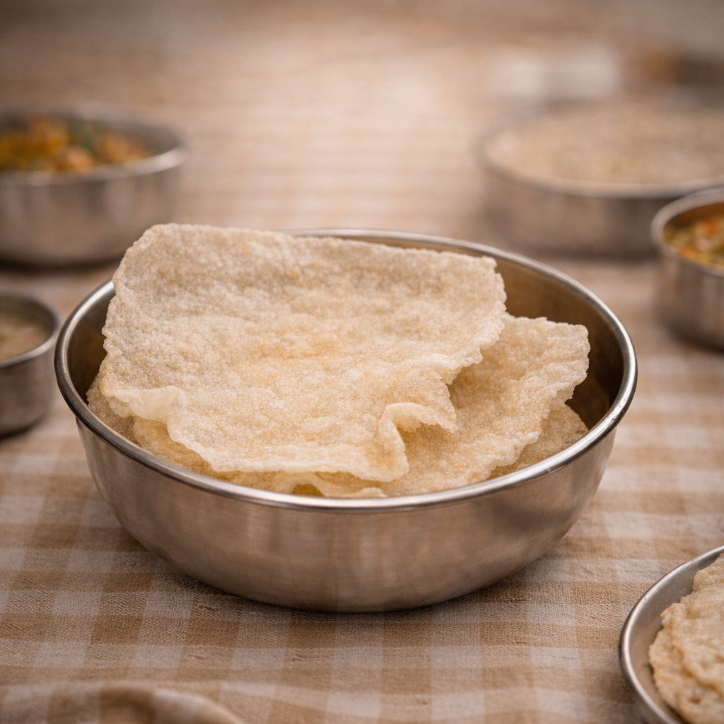 Akki Happala / Rice Papad Plain