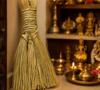Pooja Room Broom – 10 Inch